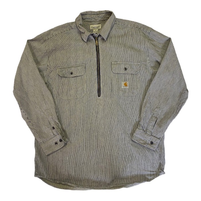 90s Carhartt half zip shirt | Vintage.City 古着屋、古着コーデ情報を発信