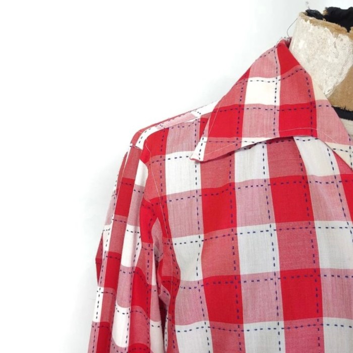 60～70sコットンポリL/Sシャツ | Vintage.City 古着屋、古着コーデ情報を発信