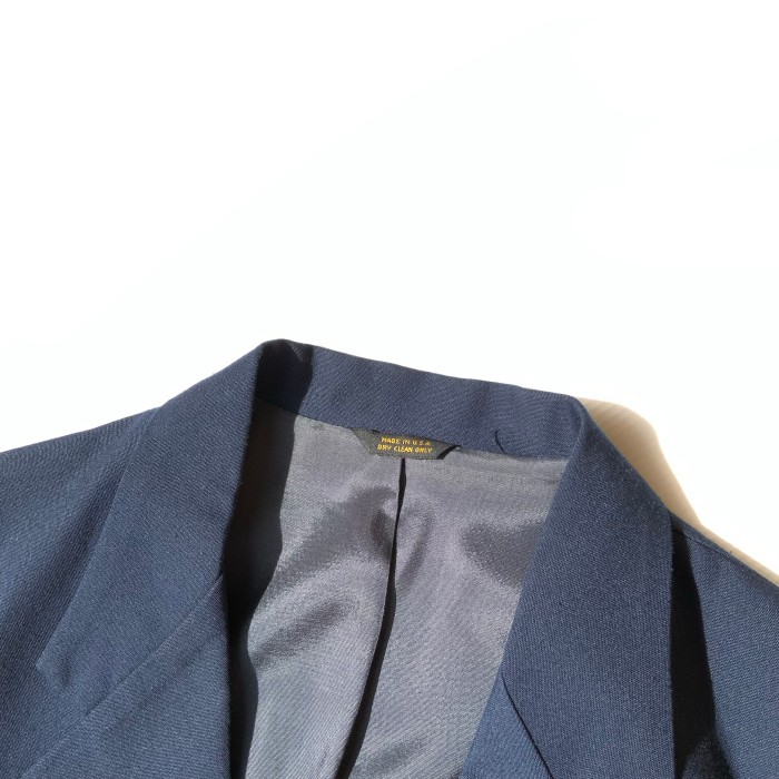 Navy Double Blazer Jacket 80s (Size M-L) | Vintage.City Vintage Shops, Vintage Fashion Trends