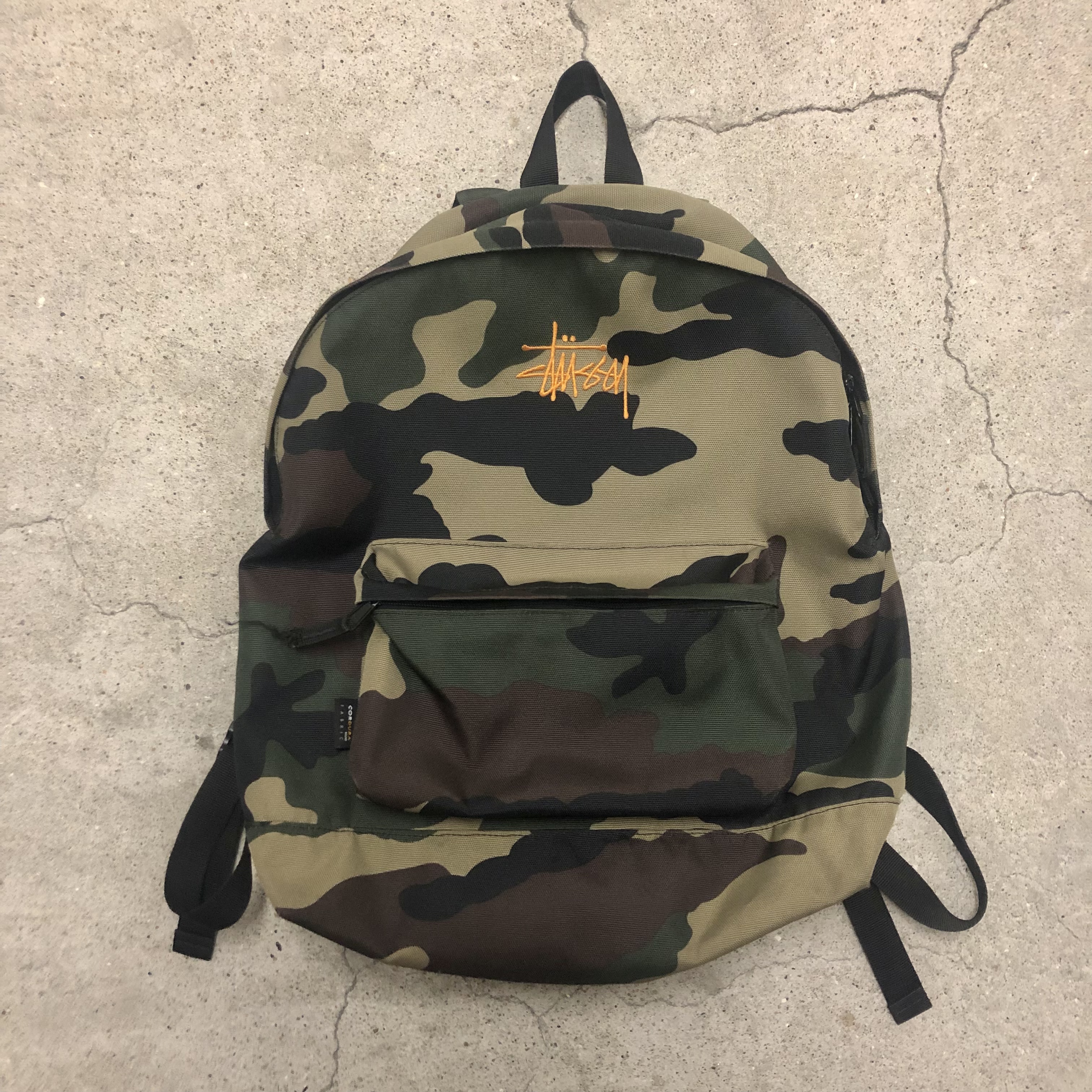 STUSSY/Camouflage Backpack/バックパック/カモフラ/リュック/カーキ 
