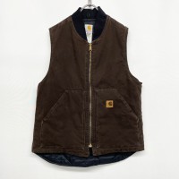 “Carhartt” Duck Cloth Padded Vest 「Made in USA」 | Vintage.City 古着屋、古着コーデ情報を発信