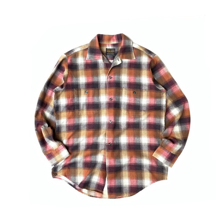 SEARS “Shadow Check Shirts” 80s (Size S) | Vintage.City ヴィンテージ 古着