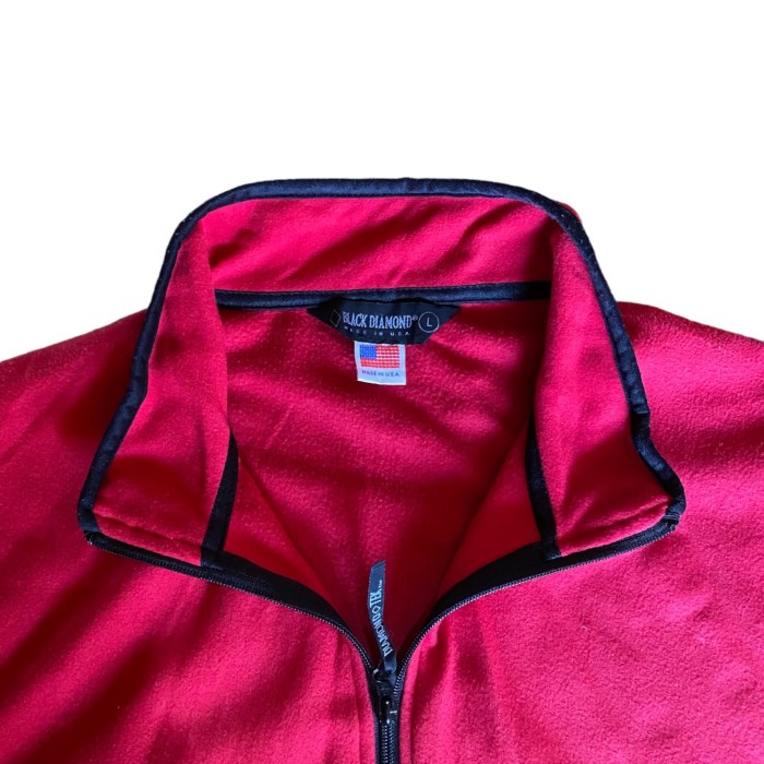 black diamond fleece vest | Vintage.City 古着屋、古着コーデ情報を発信
