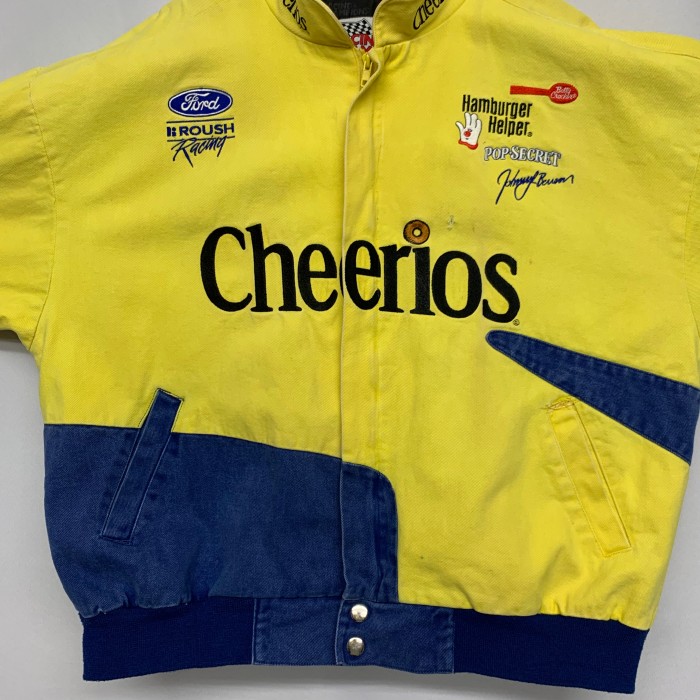 ”Cheerios” Racing Jacket | Vintage.City Vintage Shops, Vintage Fashion Trends