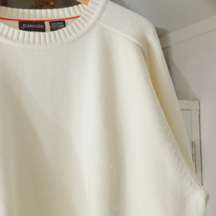 St. John's Bay Cotton Sweater | Vintage.City ヴィンテージ 古着