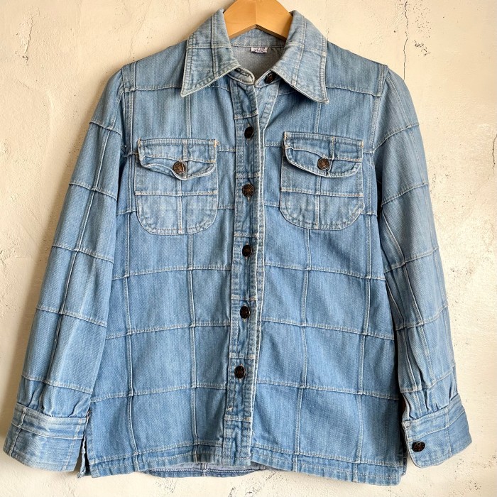 70‘s ヴィンテージ　デニムパッチワークジャケット　　mjｰ91 | Vintage.City 古着屋、古着コーデ情報を発信