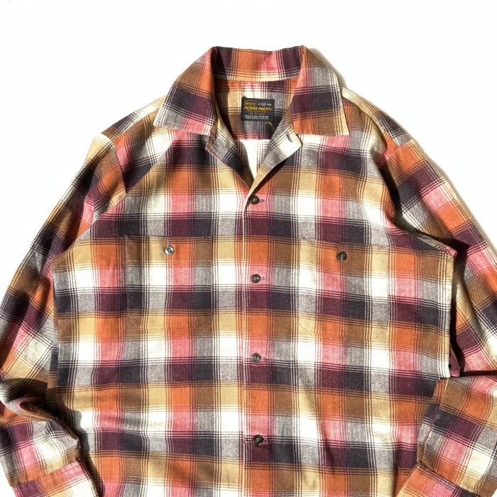 SEARS “Shadow Check Shirts” 80s (Size S) | Vintage.City ヴィンテージ 古着