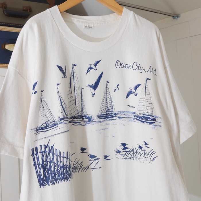 90s Fruit of The Loom Print T-Shirt | Vintage.City ヴィンテージ 古着
