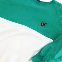 90s POLO by RalphLauren 2Tone Design Sweat Size M | Vintage.City ヴィンテージ 古着