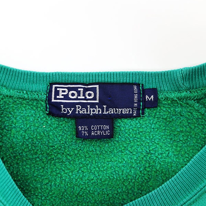 90s POLO by RalphLauren 2Tone Design Sweat Size M | Vintage.City 古着屋、古着コーデ情報を発信