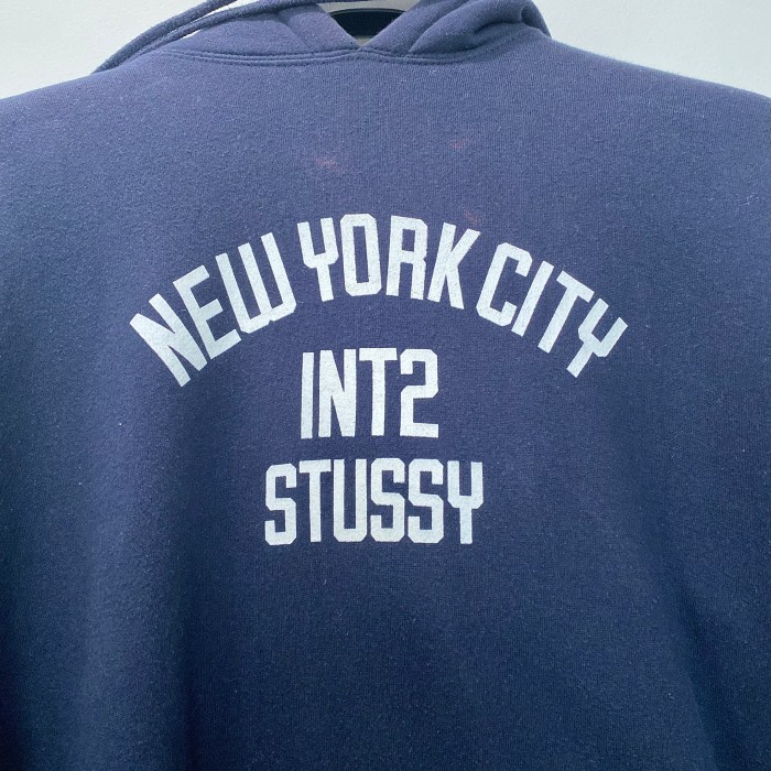OLD STUSSY  NEW YORK CITY INT2 スウェットパーカー 銀タグ | Vintage.City ヴィンテージ 古着