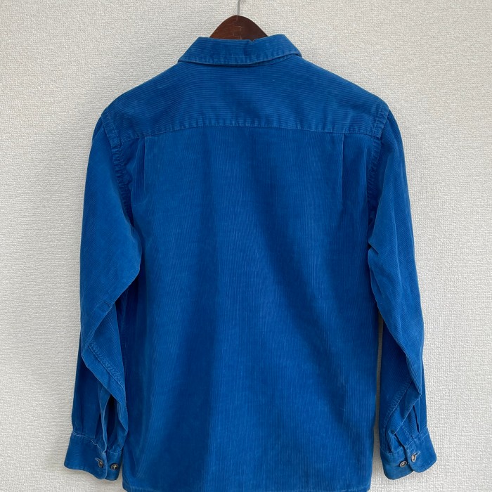 50's タウンクラフト TOWNCRAFT ビンテージ コーデュロイシャツ オープンカラー 開襟 ブルー 青 サイズM l-0559 | Vintage.City ヴィンテージ 古着