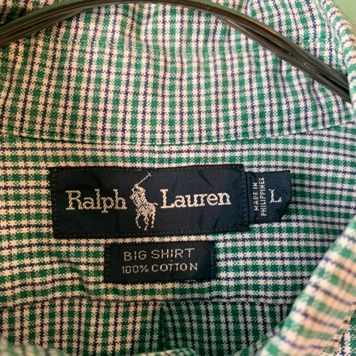 90s Ralph Lauren B.D コットン チェックシャツ | Vintage.City ヴィンテージ 古着