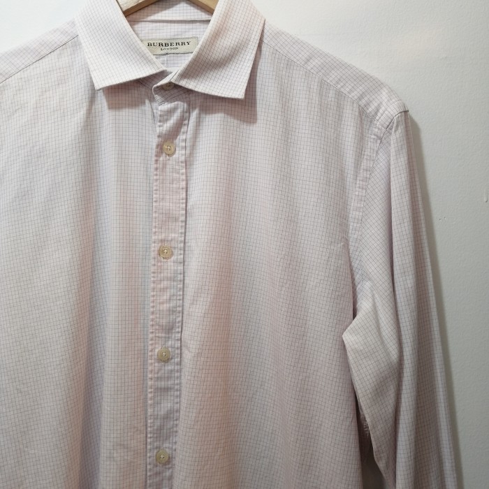BURBERRY check cotton shirt | Vintage.City ヴィンテージ 古着