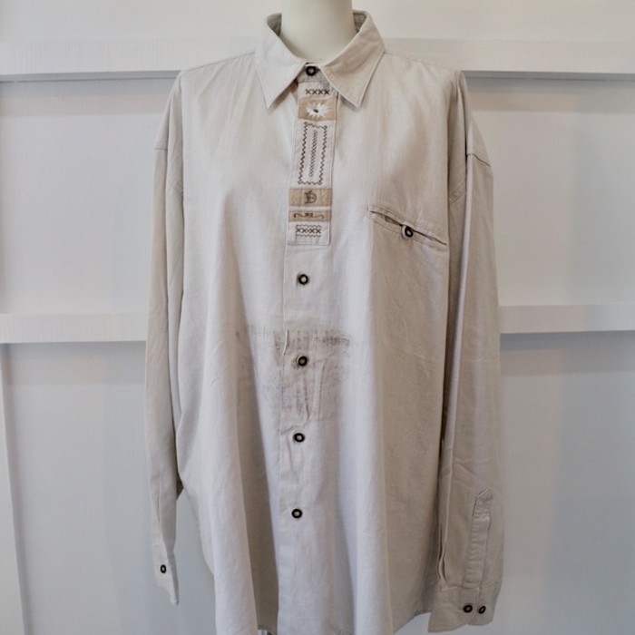 【embroidery XXL big tirolean shirt】 | Vintage.City 古着屋、古着コーデ情報を発信