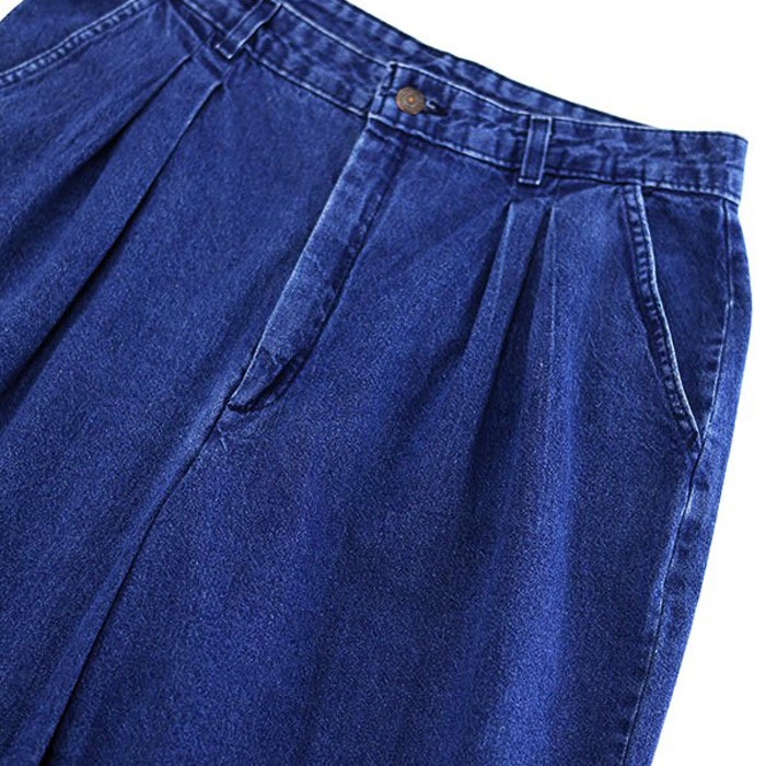 90s USA Misses Levis Light Denim Slacks Pants Size W33 L32 | Vintage.City ヴィンテージ 古着
