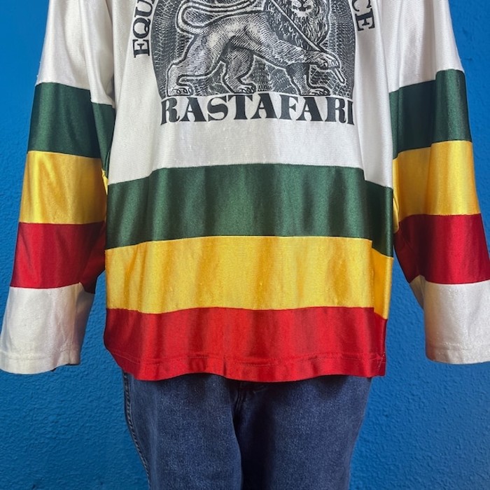 Haile Selassie Rastafari Pullover Tops | Vintage.City ヴィンテージ 古着