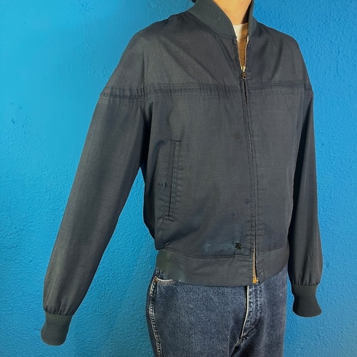 60-70s Navy Color Derby Jacket | Vintage.City ヴィンテージ 古着