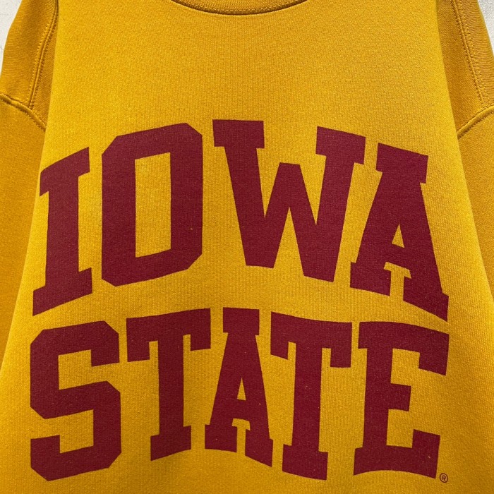 "IOWA STATE” Print Sweat Shirt | Vintage.City 古着屋、古着コーデ情報を発信