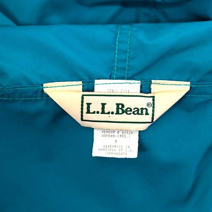 80s USA LL Bean Nylon Anorak Parka Jacket Size M | Vintage.City 빈티지숍, 빈티지 코디 정보