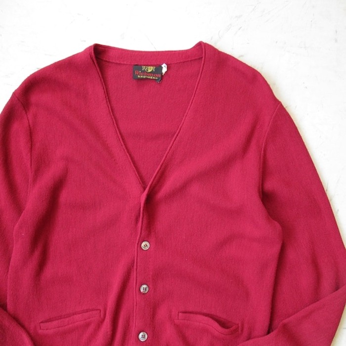 60S70S RICHMAN BROTHERS ACRYLIC CARDIGAN【M】 | Vintage.City ヴィンテージ 古着