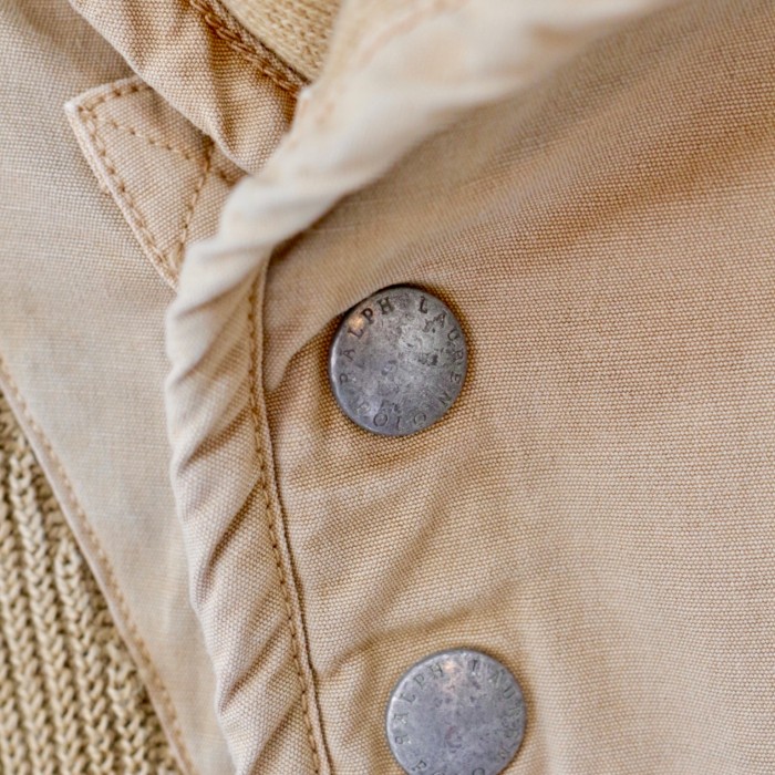 【"Polo by Ralph Lauren" shawl collar big cotton knit】 | Vintage.City 빈티지숍, 빈티지 코디 정보