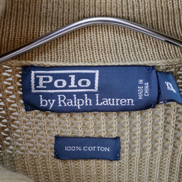 【"Polo by Ralph Lauren" shawl collar big cotton knit】 | Vintage.City Vintage Shops, Vintage Fashion Trends