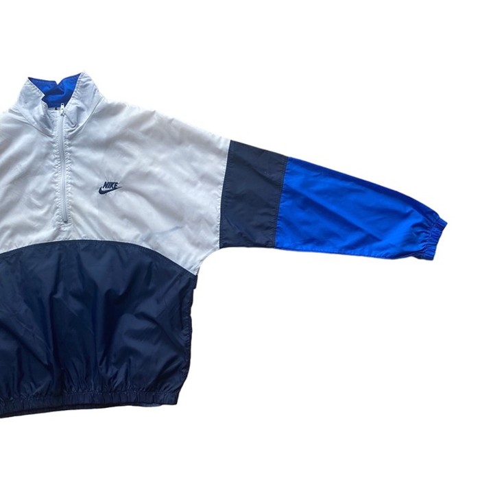90s Nike Half-Zip Nylon Jacket | Vintage.City 古着屋、古着コーデ情報を発信