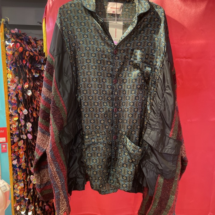 【VERANDALUNCH】リメイク ドッキング パジャマ ジャケット | Vintage.City 古着屋、古着コーデ情報を発信