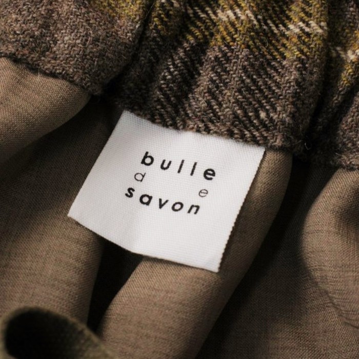 bull  de  savon ビュルデサボン チェック柄ウールパンツ | Vintage.City 古着屋、古着コーデ情報を発信
