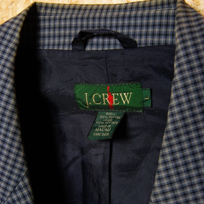 "J.CREW" Check Tailored Jacket | Vintage.City 빈티지숍, 빈티지 코디 정보