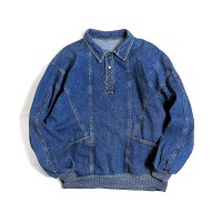 UNKNOWN / Denim pull over | Vintage.City 古着屋、古着コーデ情報を発信