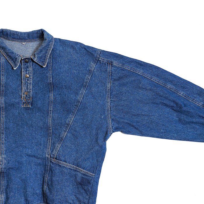 UNKNOWN / Denim pull over | Vintage.City 古着屋、古着コーデ情報を発信