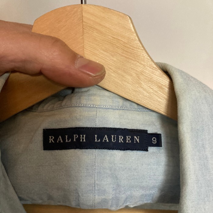 RALPH LAURENラルフローレン ボタンダウンシャツ 長袖シャツ 9 | Vintage.City 古着屋、古着コーデ情報を発信