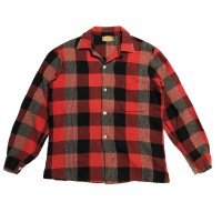 40〜50s open color buffalo check shirt | Vintage.City 빈티지숍, 빈티지 코디 정보