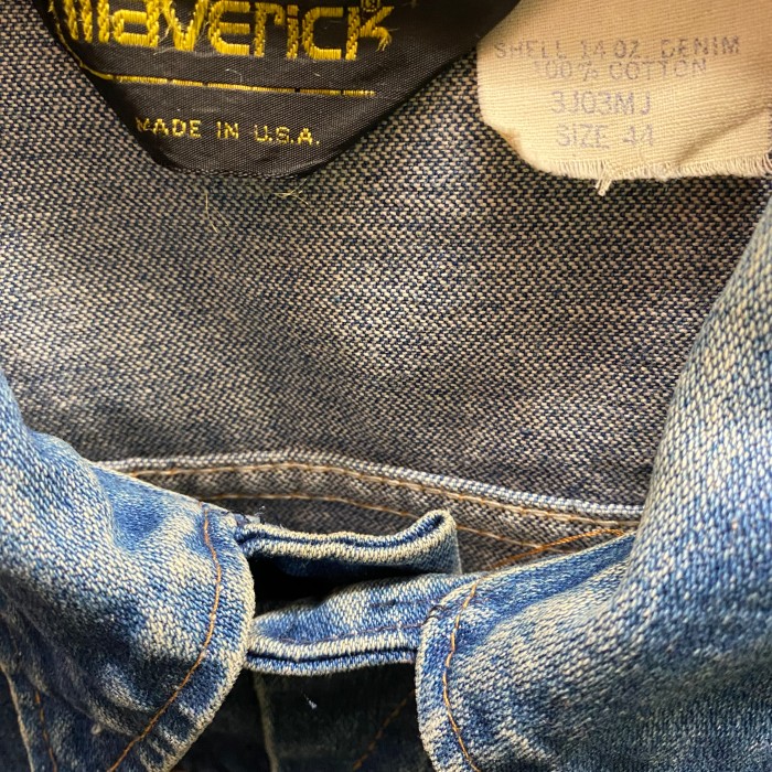 80s.maverick usa製 デニムジャケット | Vintage.City 古着屋、古着コーデ情報を発信