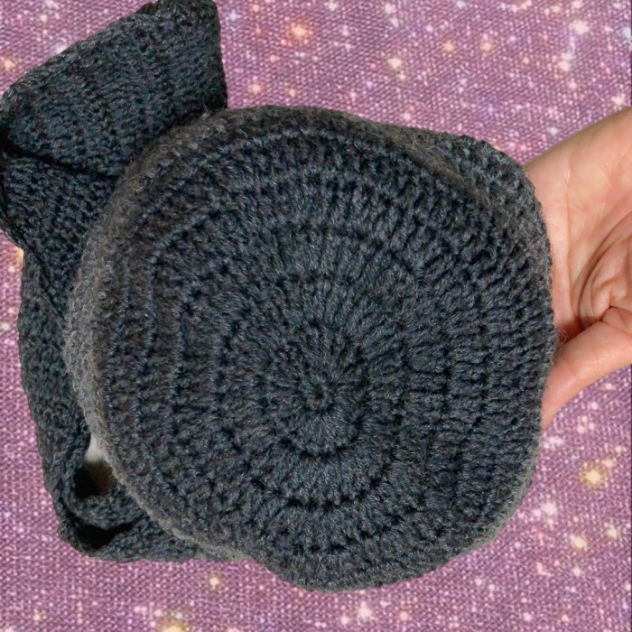 J-Y2K archive   ” ALBA ROSA ”  Hibiscus Flower Motif Crochet Shoulder Knit Bag | Vintage.City 古着屋、古着コーデ情報を発信