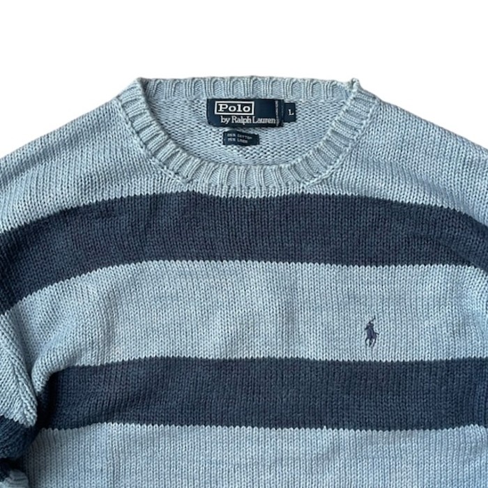 Polo by Ralph Lauren cotton knit | Vintage.City 古着屋、古着コーデ情報を発信