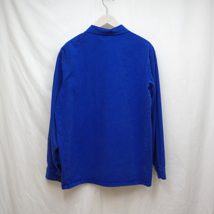 ブルーのユーロワークジャケット | Vintage.City 古着屋、古着コーデ情報を発信