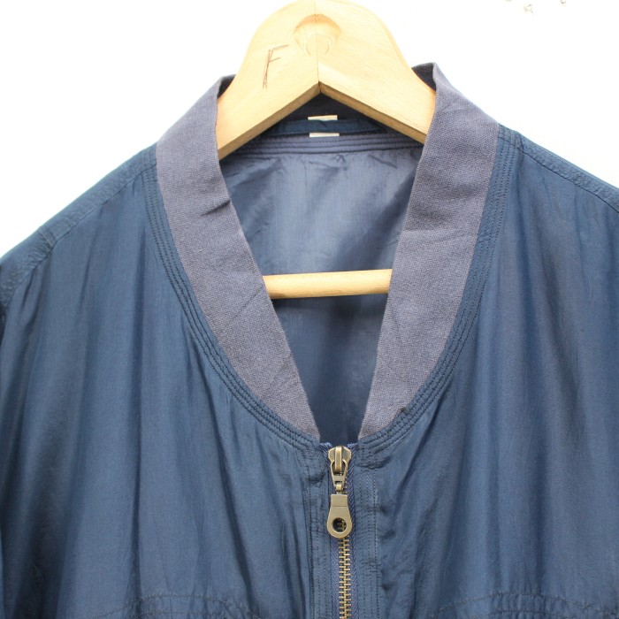 USA VINTAGE SILK100% COLOR ZIP BLOUSON/アメリカ古着シルク100%カラージップブルゾン | Vintage.City 古着屋、古着コーデ情報を発信