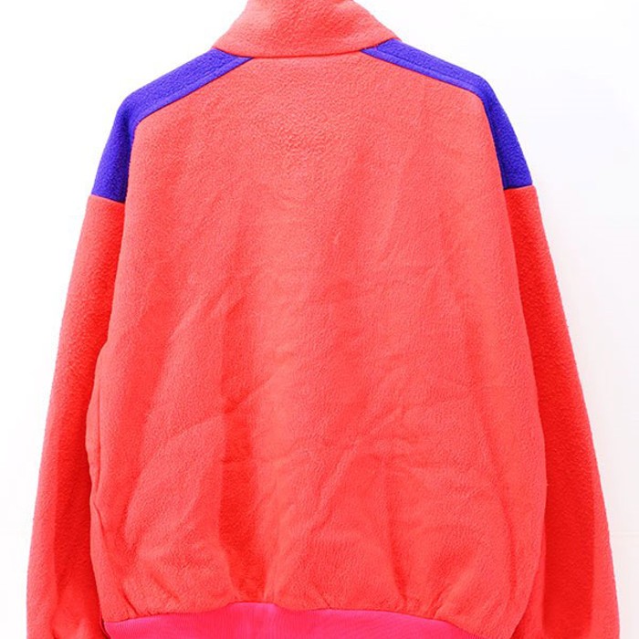 80s USA Columbia Vivid Pink Fleece Jacket Size L | Vintage.City 古着屋、古着コーデ情報を発信