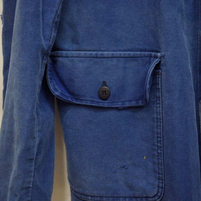 ブルーグレーのユーロワークジャケット | Vintage.City 古着屋、古着コーデ情報を発信