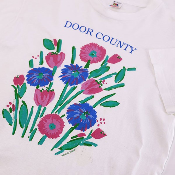 90s USA Water Color Art Graphic T-Shirt Size M | Vintage.City 빈티지숍, 빈티지 코디 정보