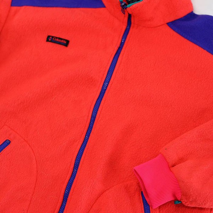 80s USA Columbia Vivid Pink Fleece Jacket Size L | Vintage.City Vintage Shops, Vintage Fashion Trends