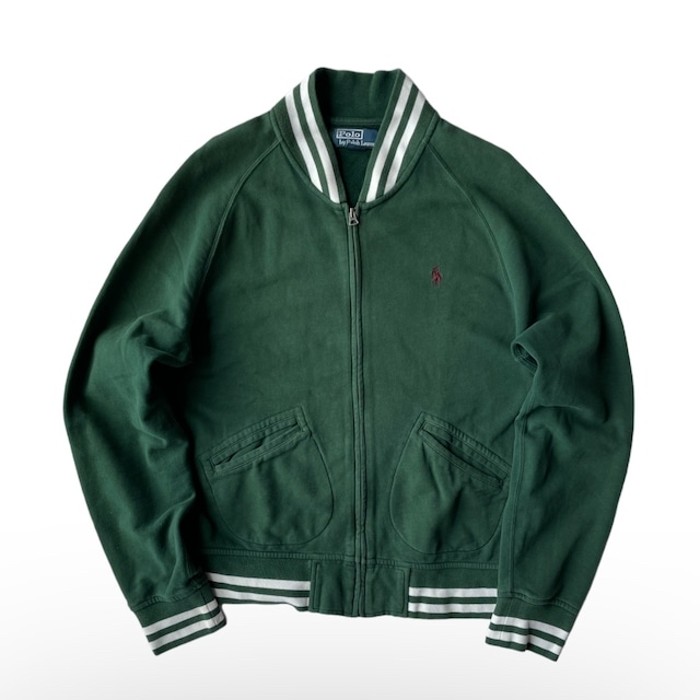 Polo by Ralph Lauren sweat varsity jacket | Vintage.City 빈티지숍, 빈티지 코디 정보