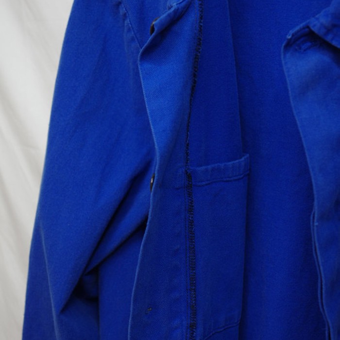 ブルーのユーロワークジャケット | Vintage.City 빈티지숍, 빈티지 코디 정보