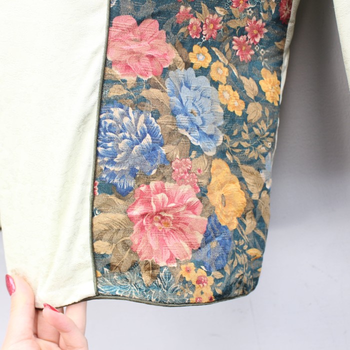 SPECIAL ITEM* USA VINTAGE FLOWER PATTERNED EMBROIDERY JACQUARD
