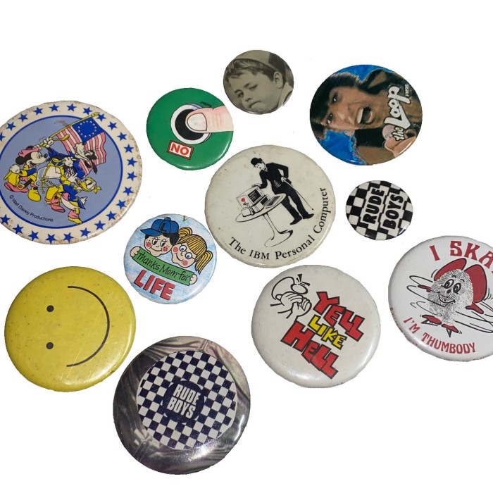 vintage & old button badge | Vintage.City 빈티지숍, 빈티지 코디 정보