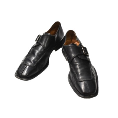 Vintage Monkstrap Leather Shoes | Vintage.City ヴィンテージ 古着