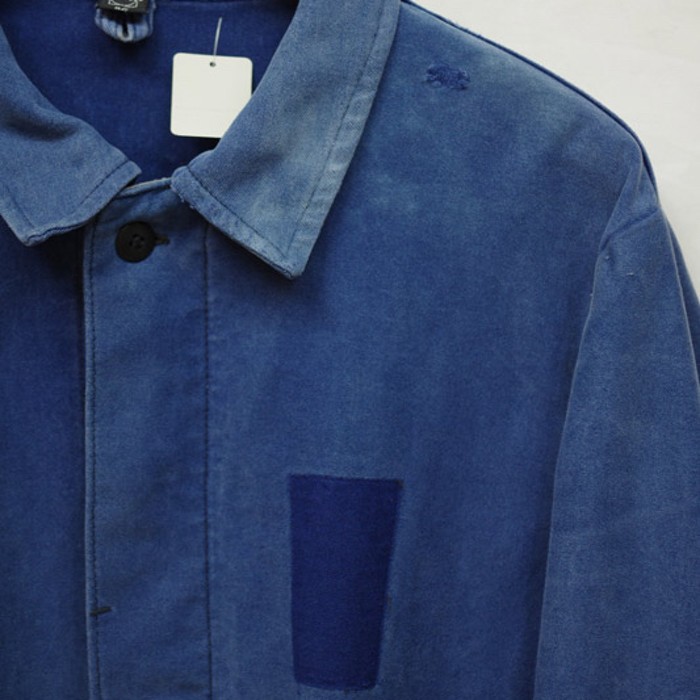 ブルーグレーのユーロワークジャケット | Vintage.City 古着屋、古着コーデ情報を発信